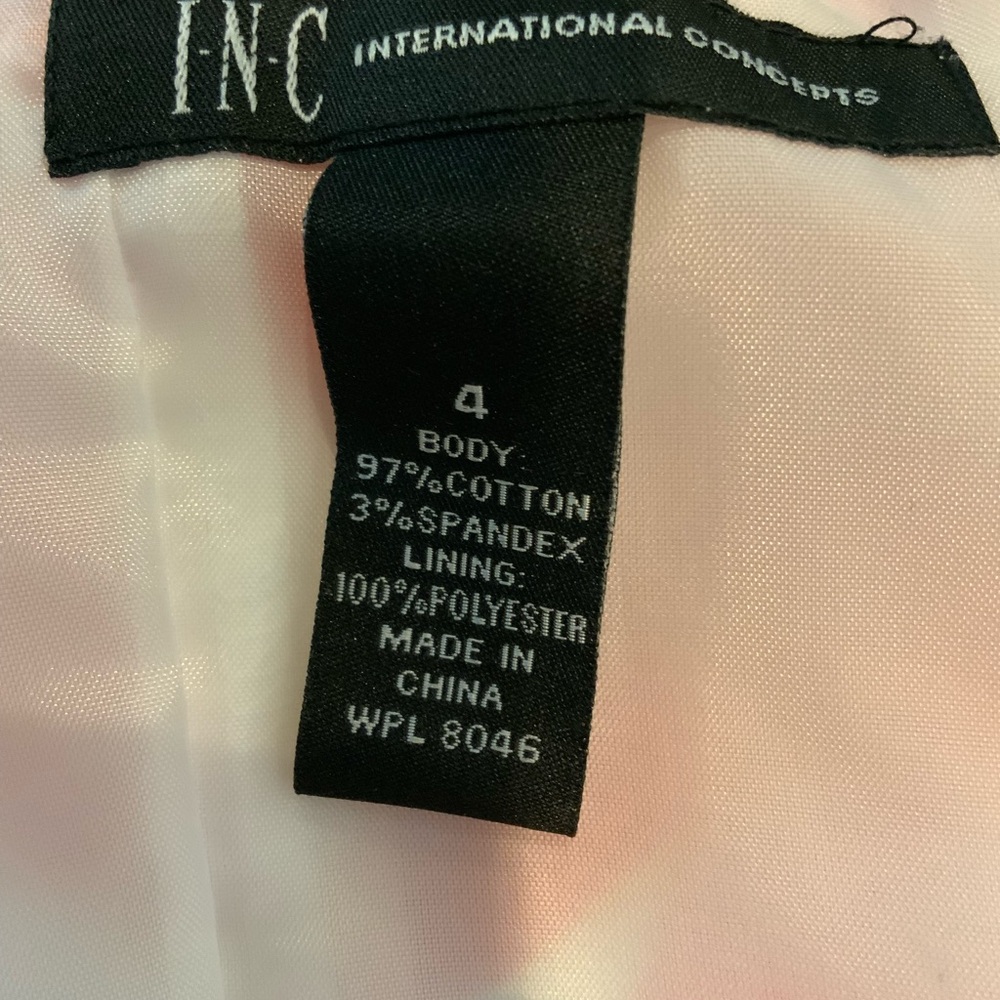 INC International Concepts Floral Sun Dress Size 4 - Picture 4 of 4